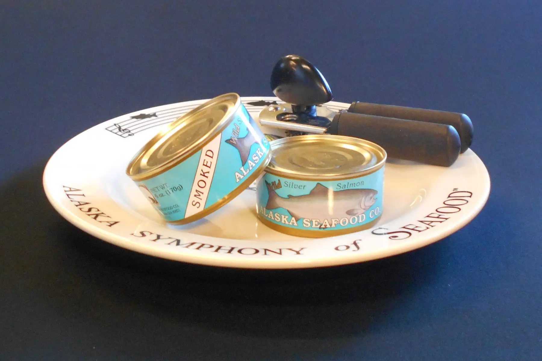 Smoked Silver Salmon Can